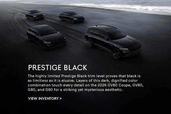 Prestige Black Now Available