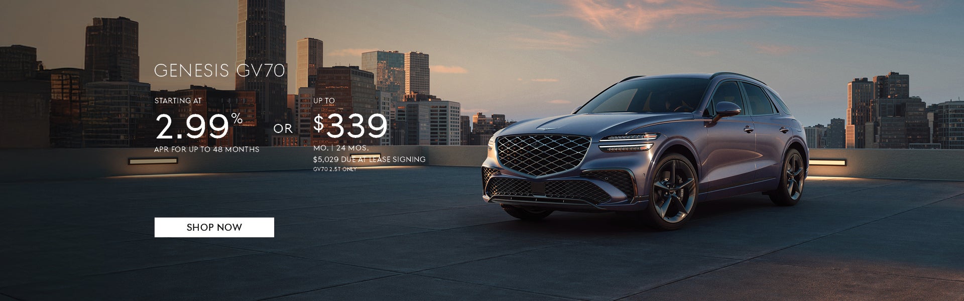 GV70 Lease/APR