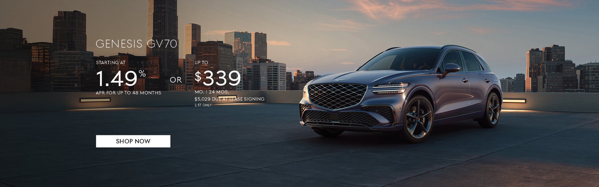 GV70 Lease/APR