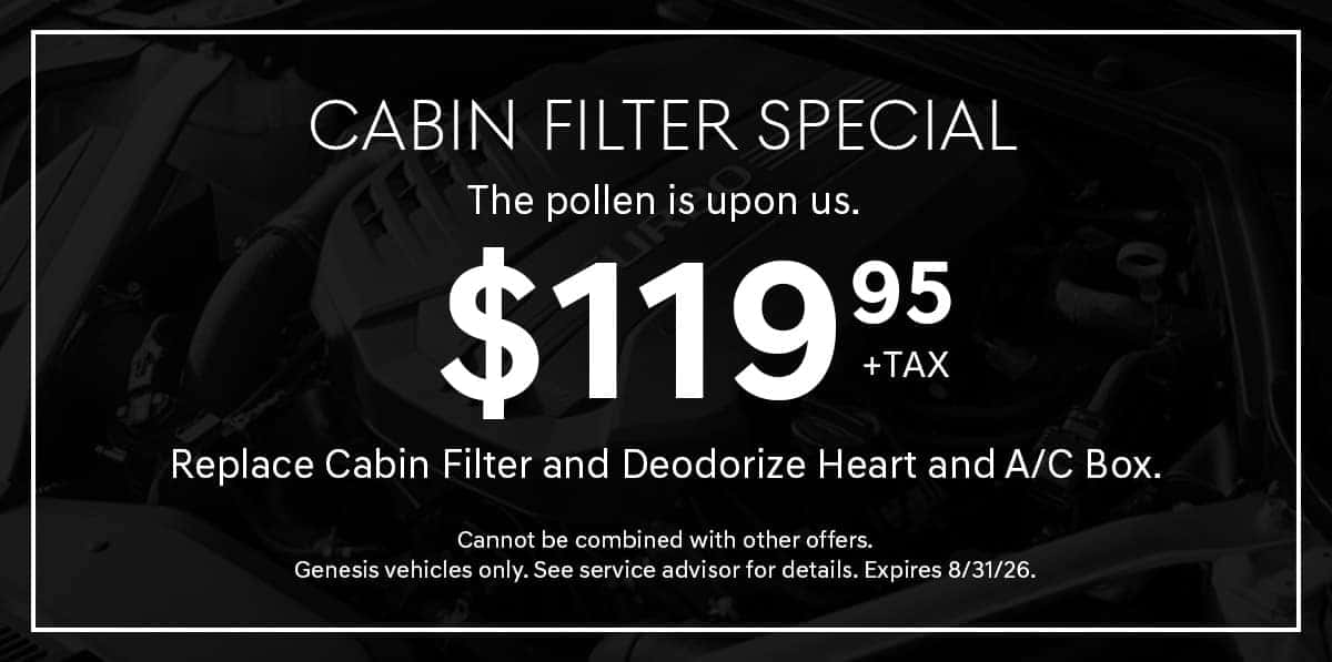CABIN FILTER SPECIAL